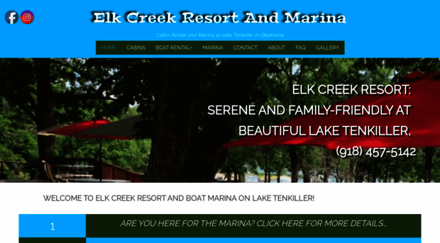 elkcreek-cabinrentals-marina.com