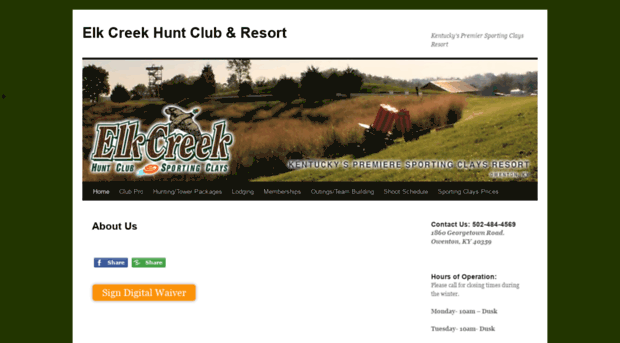 elkcreekhuntclub.com