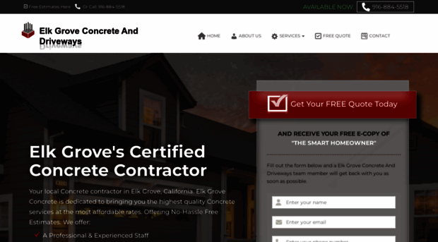 elkgroveconcreteanddriveways.com