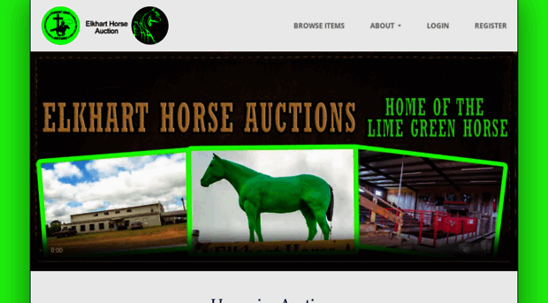 elkharthorseauctions.com