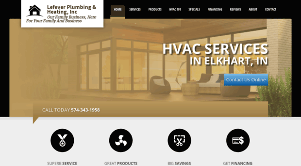 elkharthvaccontractor.com