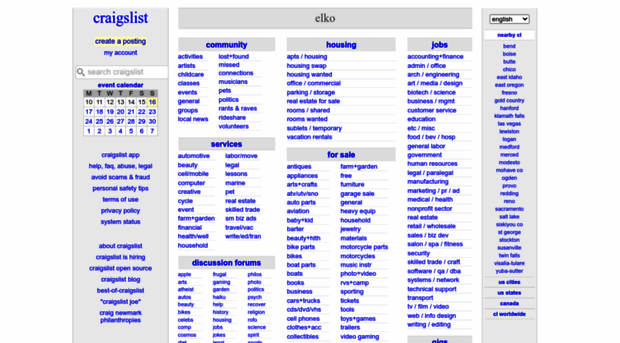 elko.craigslist.org