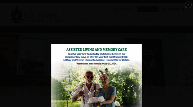 elkriverseniorliving.com