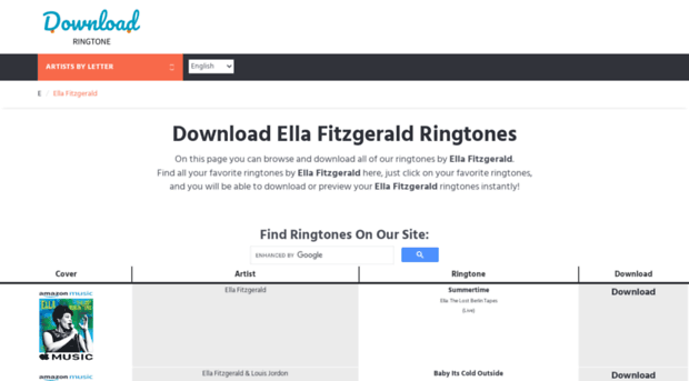 ellafitzgerald.download-ringtone.com