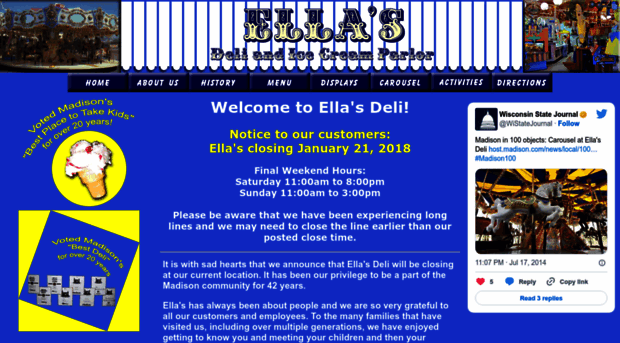 ellas-deli.com