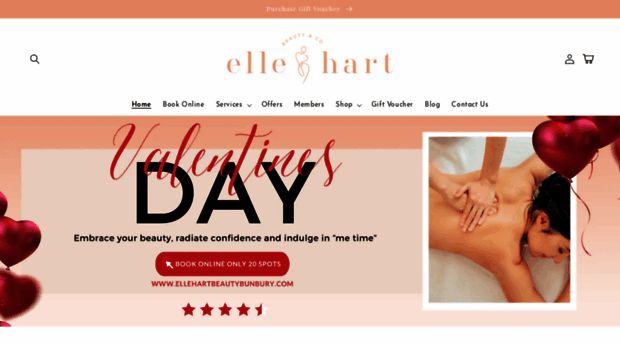 ellehartbeautybunbury.com