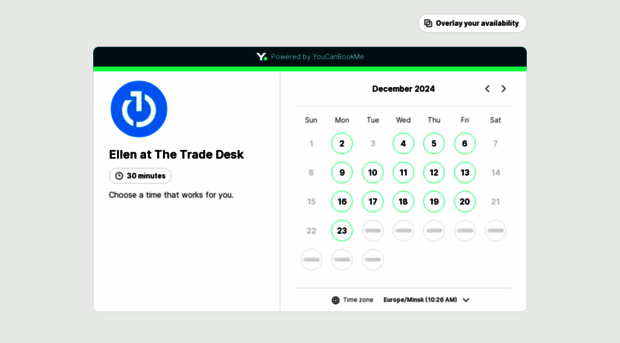 ellen-thetradedesk.youcanbook.me