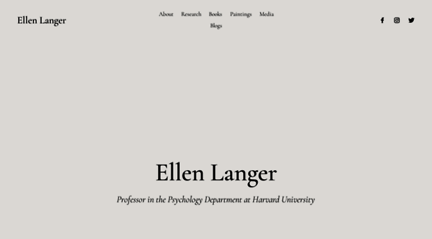 ellenlanger.com