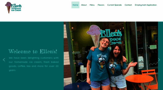 ellensicecream.com