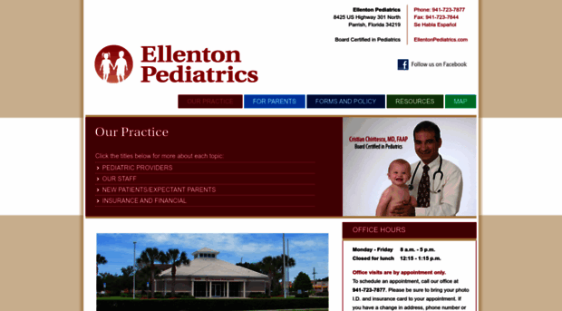 ellentonpediatrics.com