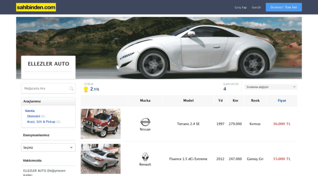 ellezlerauto.sahibinden.com