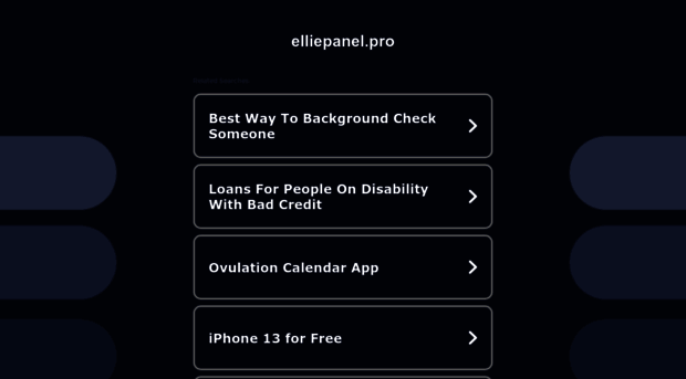 elliepanel.pro