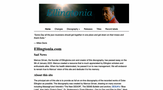 ellingtonia.com