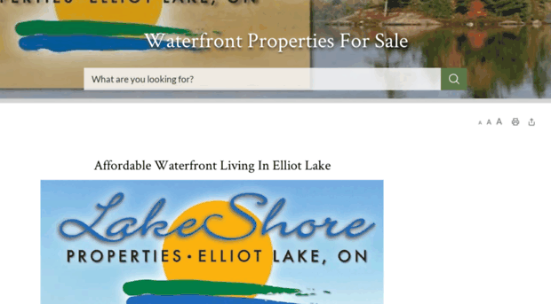 elliotlakewaterfront.com