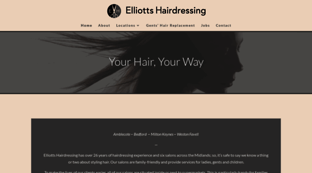 elliottshairdressing.co.uk