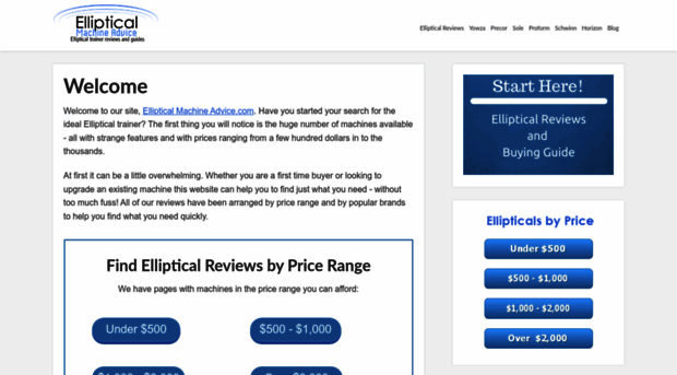 ellipticalmachineadvice.com