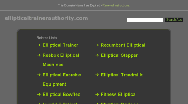 ellipticaltrainerauthority.com