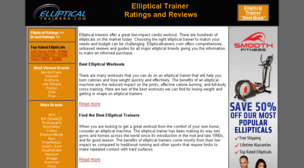 ellipticaltrainers.com