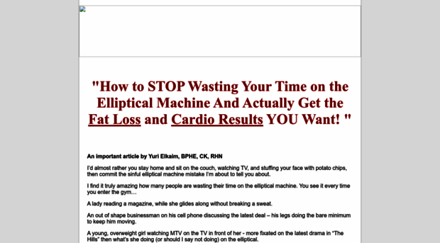 ellipticalworkouts.com