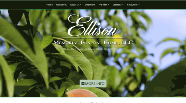 ellisonmemorialfuneralhome.com