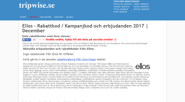 ellosrabattkod.com