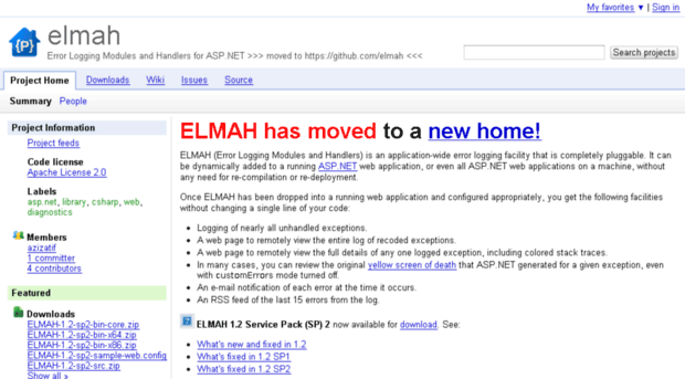 elmah.googlecode.com