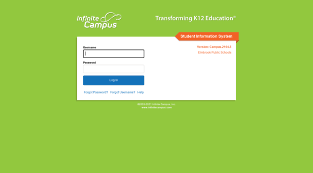 elmbrookwi.infinitecampus.org