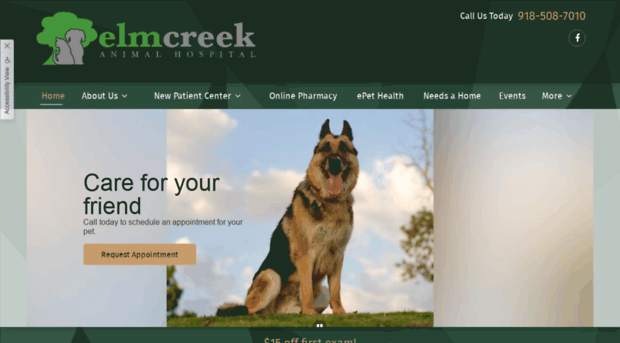 elmcreekanimalhospital.net