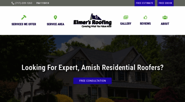 elmersroofing.com