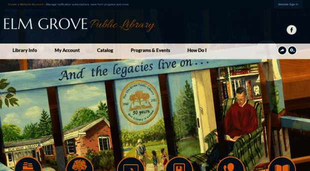 elmgrovelibrary.com