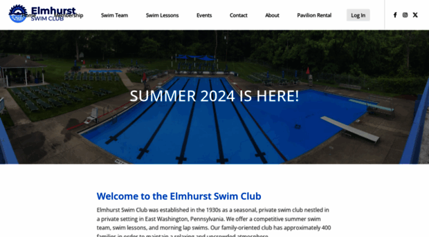 elmhurstswimclub.com