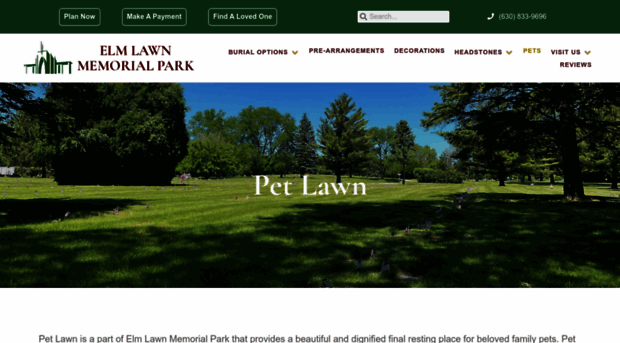 elmlawnpetcemetery.com