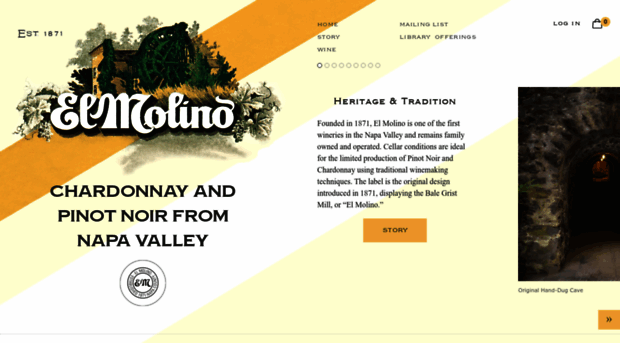 elmolinowinery.com