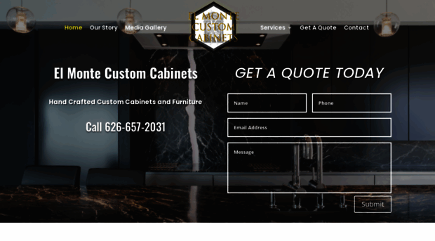 elmontecustomcabinets.com