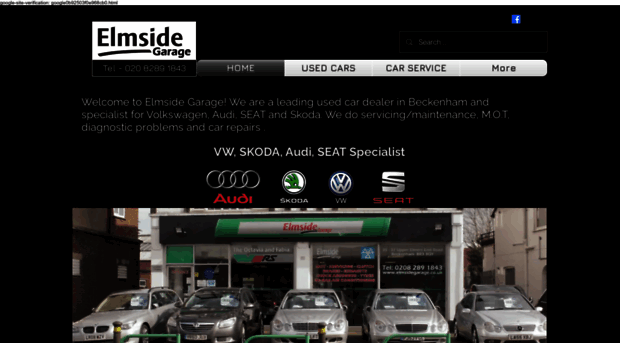 elmsidegarage.co.uk