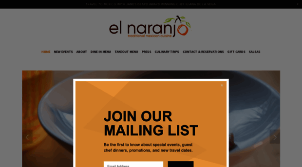 elnaranjorestaurant.com