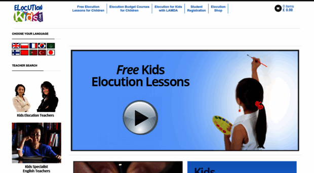 elocutionkids.com