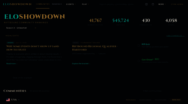 eloshowdown.com