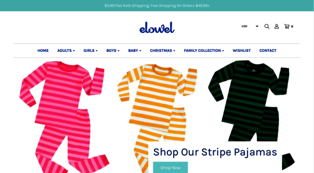 elowelpajamas.com