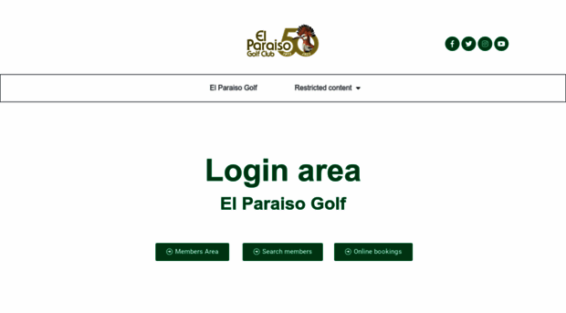 elparaisogolfclub.com