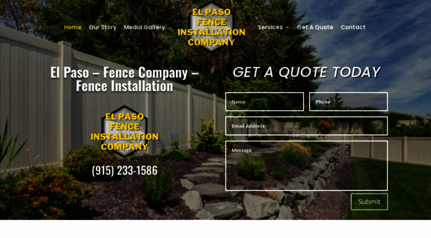 elpasofenceinstallationcompany.com