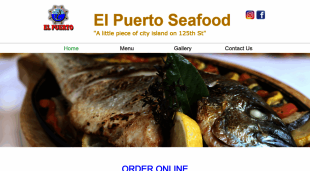 elpuertoseafood.com