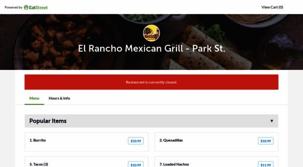 elranchomexicangrillmadison.com