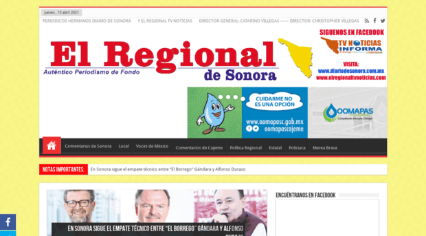 elregionaldesonora.com.mx