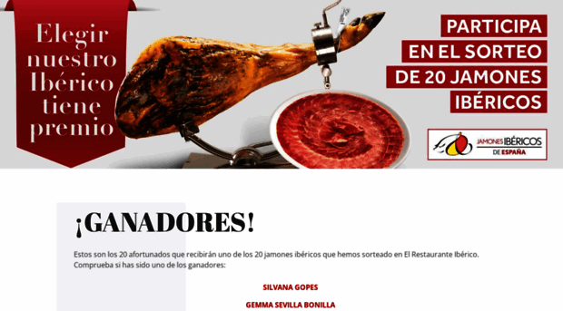 elrestauranteiberico.es