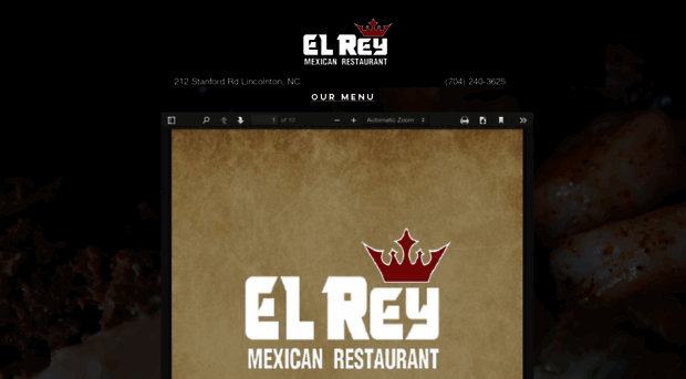 elreyrestaurantnc.com