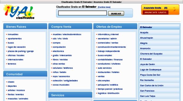 elsalvador.yaclasificados.com