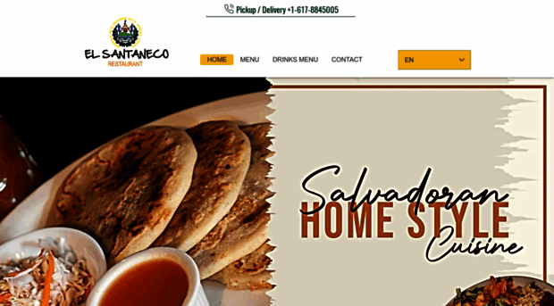 elsantanecorestaurant.com