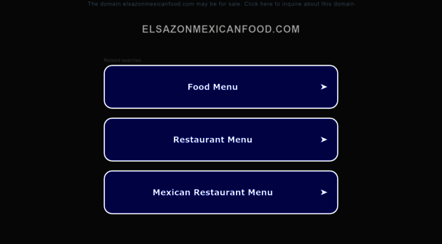 elsazonmexicanfood.com