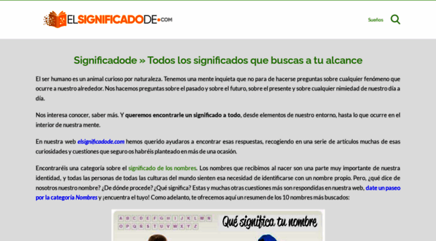 elsignificadode.com